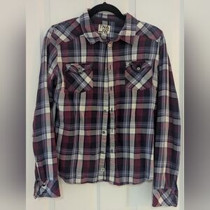 TNA Multicolor Plaid Shirt